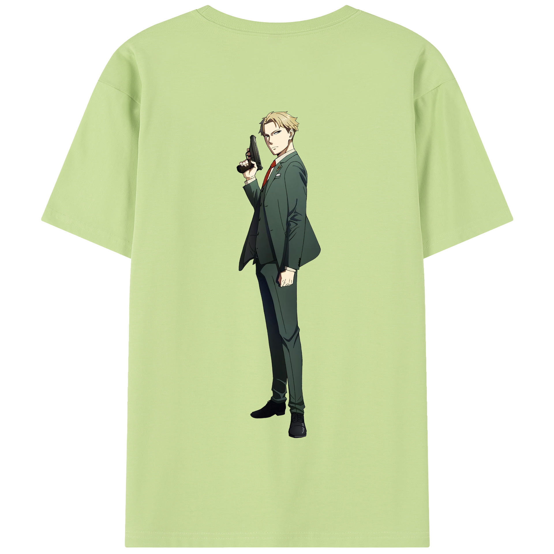 （画像用） SPY×FAMILY间谍家家酒 綿100％半袖Tシャツ（背面プリント）